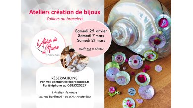 Les ateliers Madame Nacre de 2020